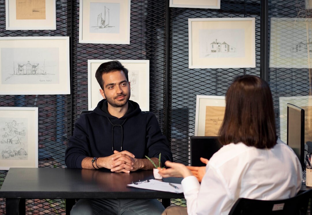 interviewers working together